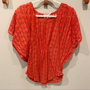 Anthropologie red top